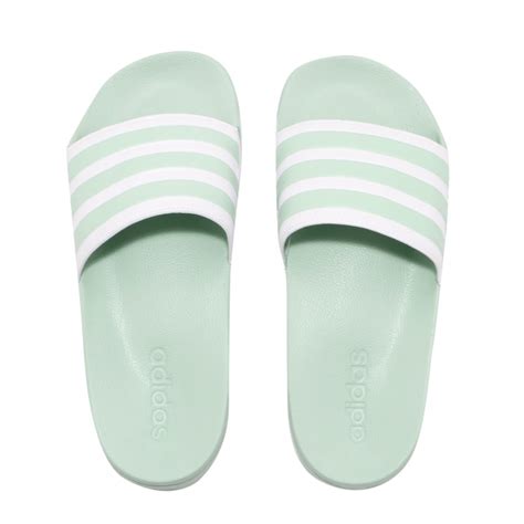 adidas eg1885|adidas Women's Adilette Slide Sandal, Green Tint Footwear .